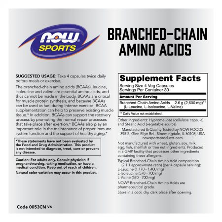 Branched Chain Amino Acids