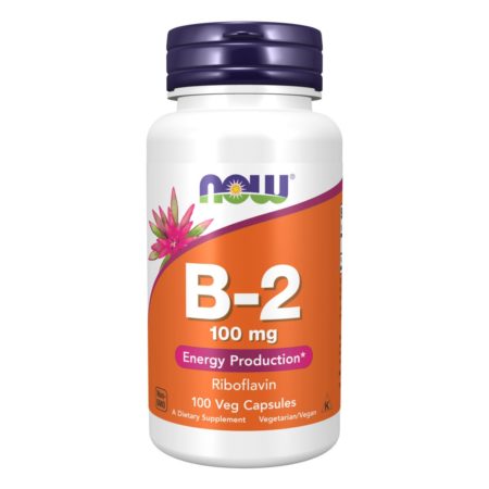 B-2, 100mg, 100 Veg Capsules