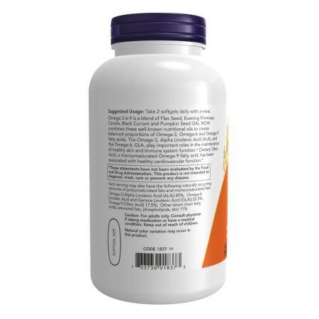 Omega 3-6-9, 1,000mg, 250 Softgels