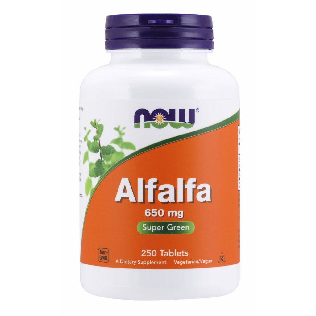 Alfalfa, 650mg, 250 Tablets