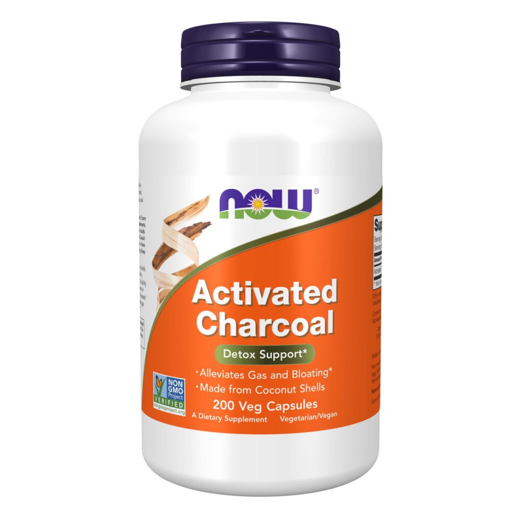 Activated Charcoal, 200 Veg Capsules