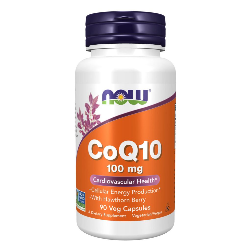 Coenzyme Q-10, 100mg w/ 400mg Hawthorn Berry, 30 Veg Capsules