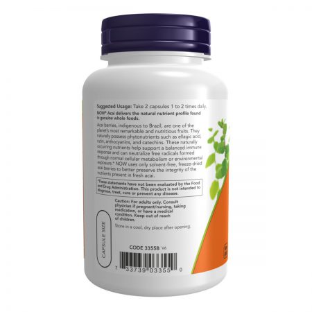 Acai Berry, 500mg, 100 Veg Capsules
