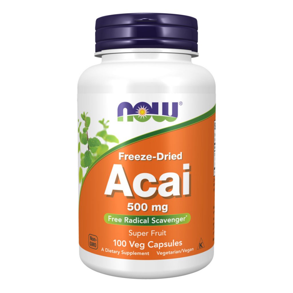 Acai Berry, 500mg, 100 Veg Capsules