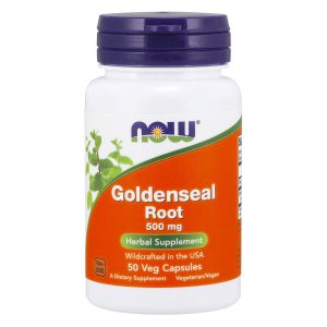 Goldenseal Root, 500mg, 50 Veg Capsules