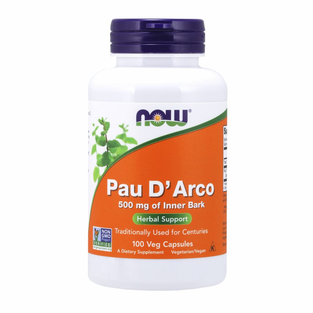 Pau d'Arco, 500mg, 100 Veg Capsules