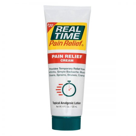 Real Time Pain Relief Topical Analgesic Lotion, 4 oz