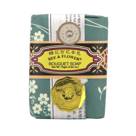 Bee & Flower Soap, Bouquet 2.65 oz bar