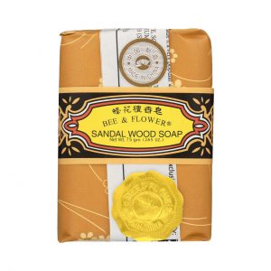 Bee & Flower Soap, Sandalwood, 2.65 oz bar