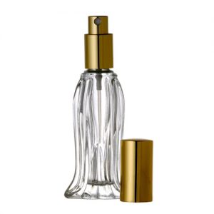 Fancy Perfume Bottle w/ Spray Mister 0.6oz