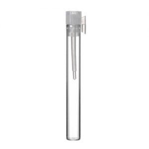 Glass Vial w/ Plastic Stopper, Large