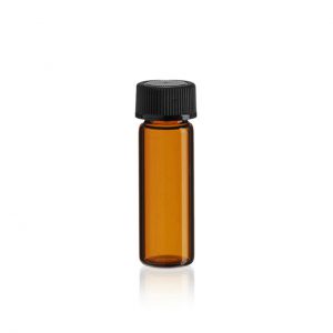 Amber Glass Perfume Bottle 1 dram