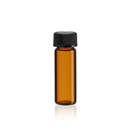 Amber Glass Perfume Bottle 1 dram