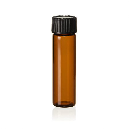 Amber Glass Perfume Bottle 2 dram