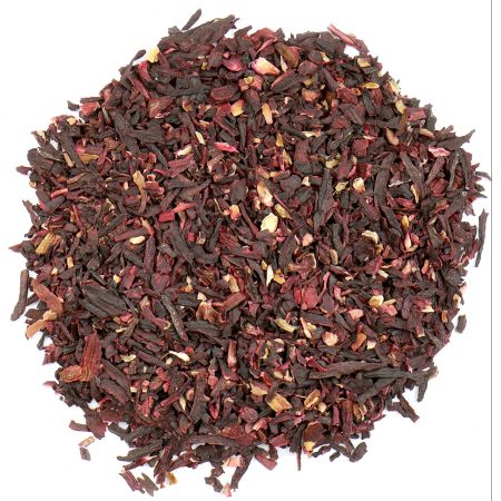 Hibiscus Flowers, Red, Cut Organic