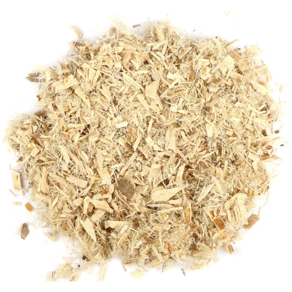 Slippery Elm Bark, Cut Natural