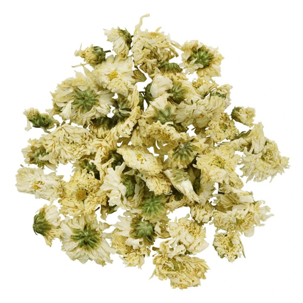 Chrysanthemum Whole Flowers, White