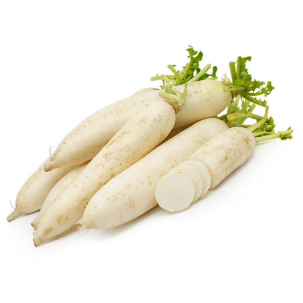 Radishes, Daikon White, Bolt Resistant Seeds