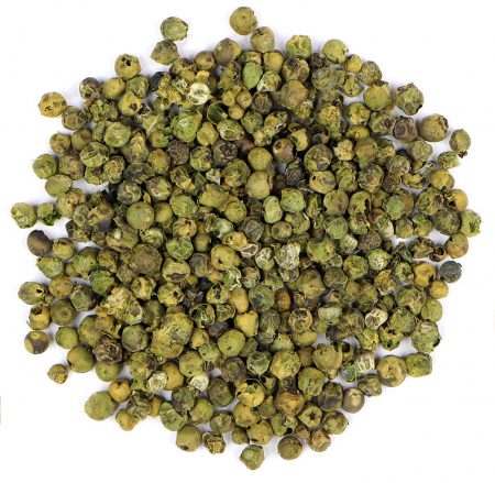 Peppercorns, Green, Indian, Whole Dehydrated