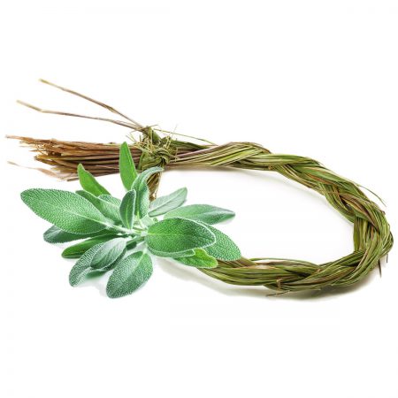 Sage & Sweetgrass Smudge Stick, 5 inch