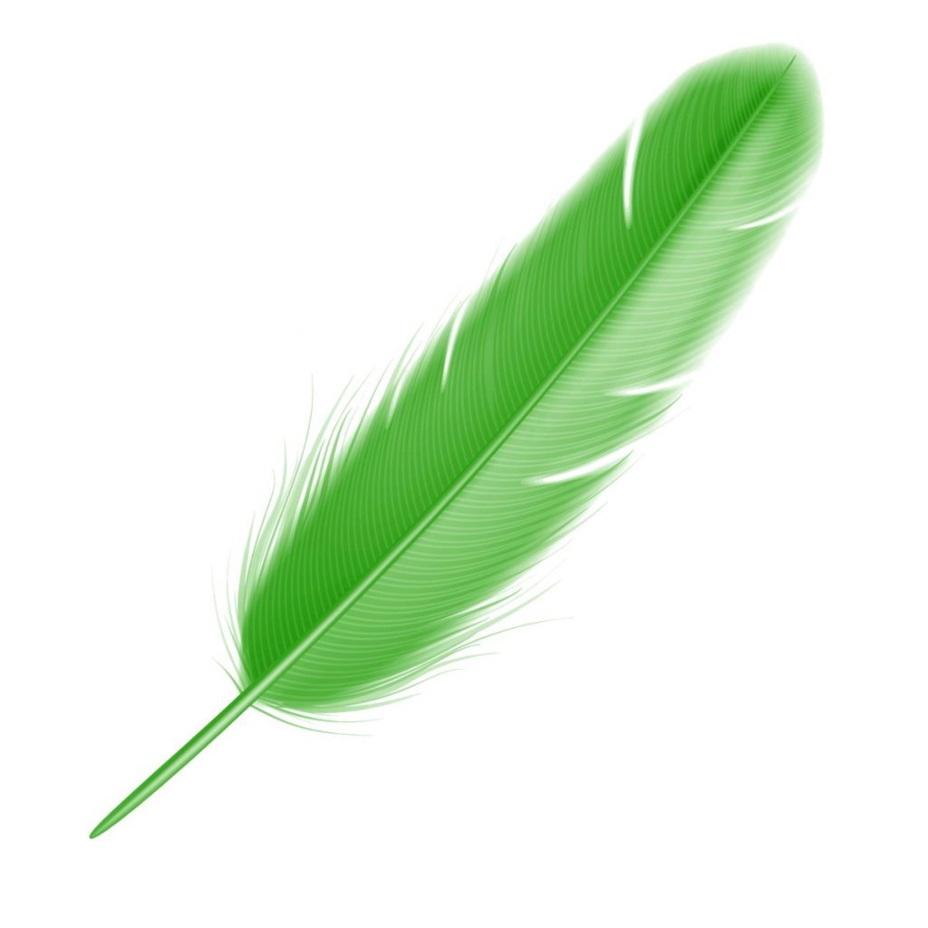 Feathered Pen, Green