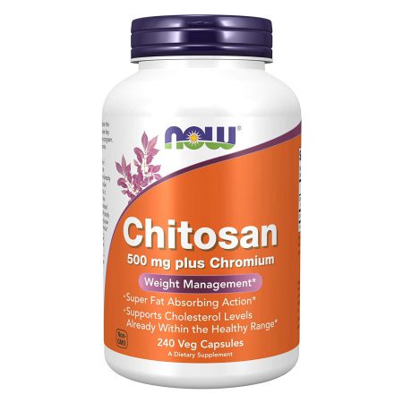 Chitosan, 500mg + Chromium, 100mcg, 120 Veggie Capsules