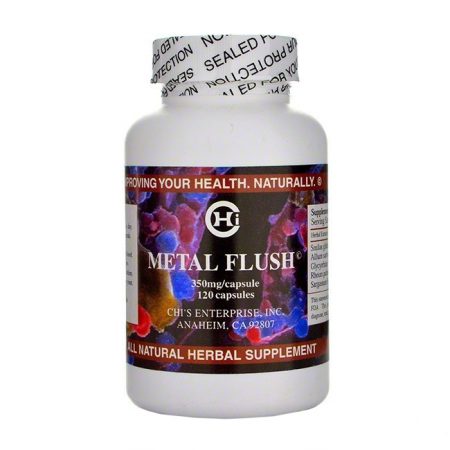 Heavy Metal Flush (Dr. Chi's), 500mg, 120 Capsules