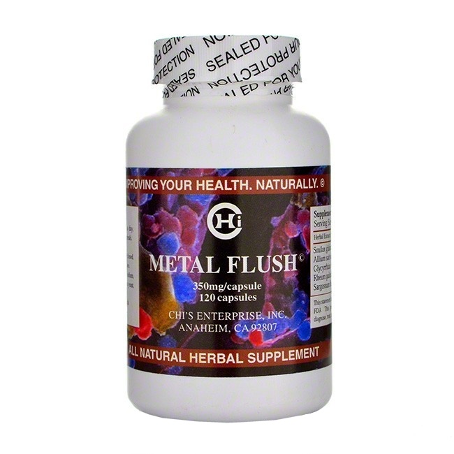 Heavy Metal Flush (Dr. Chi's), 500mg, 120 Capsules