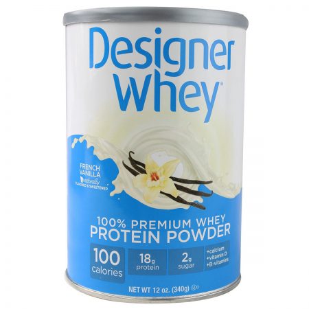 Meal Replacement, Nutritional Power Shake, Whey Protein: French Vanilla, 12 oz Powder