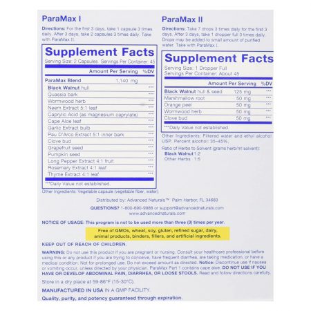 ParaMax Parasite Program