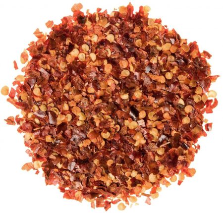 Chili Pepper, Cayenne Red, Crushed (40,000 Heat Units)