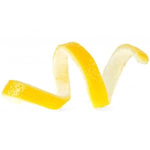 Lemon Peel, Medium Cut, 1 in - 4 in, Organic
