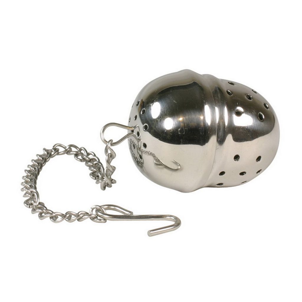 Tea Ball, Stainless Steel, Round, 1.75 inches