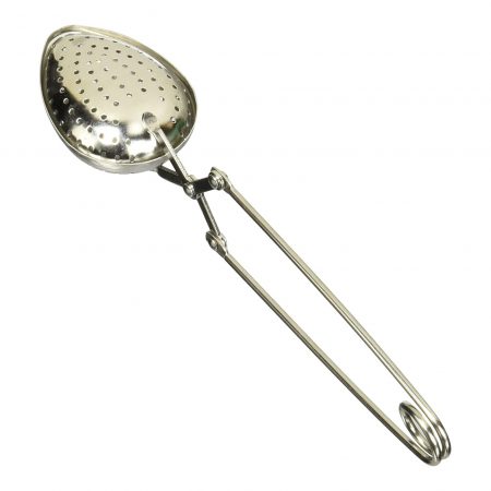 Spoon, Steel Ball, Stainless Steel, 1.5 inches