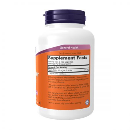 Apple Cider Vinegar 450 mg Veg Capsules