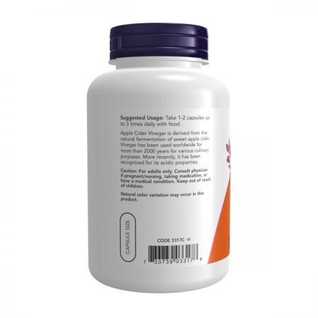 Apple Cider Vinegar 450 mg Veg Capsules