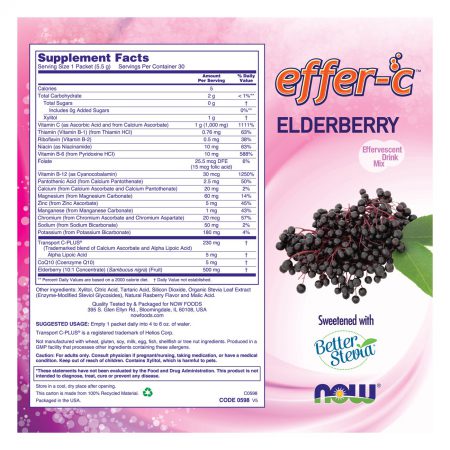 Effer-C™ Elderberry Packets