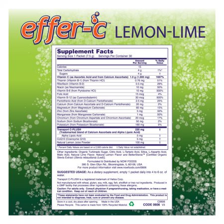 Effer-C™ Lemon Lime Packets